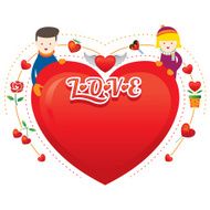 Couple with Heart Shape