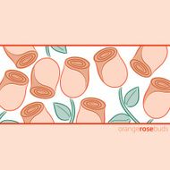 All occasion rose card in vector format N2