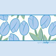 All occasion tulip card in vector format N9