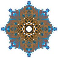 Fantastic floral ornament N2