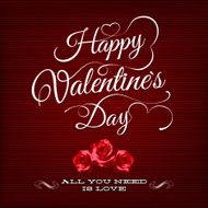Greeting card with roses EPS 10 N8