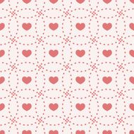 Pattern with hearts N6