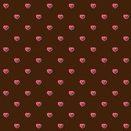abstract seamless pattern with pink hearts