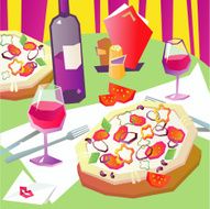 Pizza and Wine