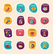 Valentine&#039;ÂÂs Day speech bubble banner flat design background N28