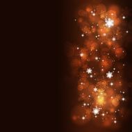 Abstract Christmas Snow Background