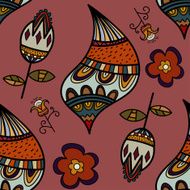 Colorful floral seamless texture Basis for wallpaper and fabric N2