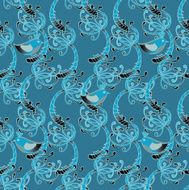 Blue seamless N3