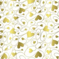 Swirly hand drawn heart pattern in vector format N5