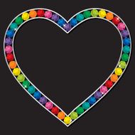Gem encrusted heart card in vector format N4