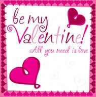 Heart Valentine&#039;s day card in vector format N2