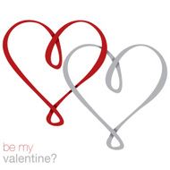 Infinity heart card in vector format N5