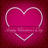 Sticker heart Valentine&#039;s Day card in vector format N6