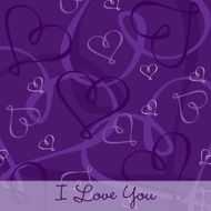 Hand Drawn heart textured card background in vector format N3