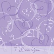 Hand Drawn heart textured card background in vector format N6