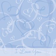 Hand Drawn heart textured card background in vector format N7