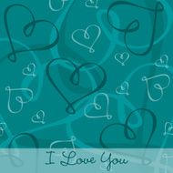 Hand Drawn heart textured card background in vector format N11