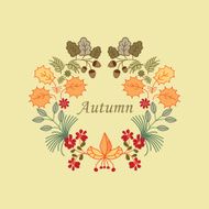 Autumn wreath N4