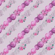 Seamless floral background N301