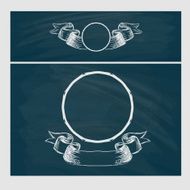 Design element Beauty decorative frame for text N3
