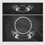 Design element Beauty decorative frame for text N4