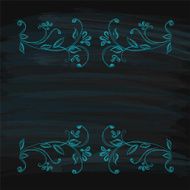 Design element Beauty decorative frame for text N6