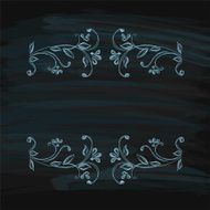 Design element Beauty decorative frame for text N7