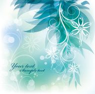 abstract floral background N107