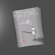 valentine's day greeting card N65