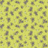 textile flower pattern N2