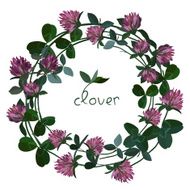 vector floral card N12