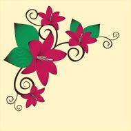 Flower background N90