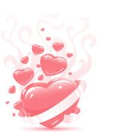 Silver hearts