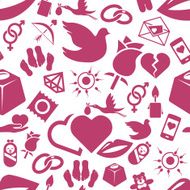 Love seamless pattern N11