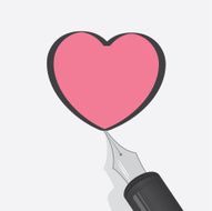 Heart Pen