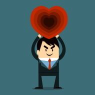 Man Holding Heart N2