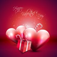 Valentine&#039;s Day pink background