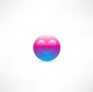 heart in a circle