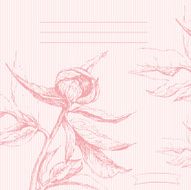Flower card N20