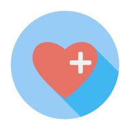 Heart Flat Icon N9