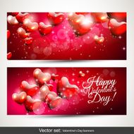 Valentine&#039;s Day Banners N4