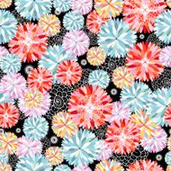 abstract floral pattern N67