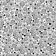 abstract floral pattern N69