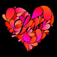 Abstract Heart N15