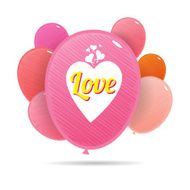 Love Colorful Balloons