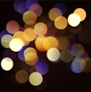 celebrate bokeh background Vector illustration N2