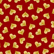 Valentine&#039;s heart seamless pattern