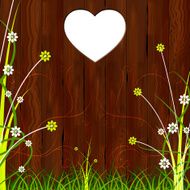 Copyspace Heart Shows Valentine Day And Blank