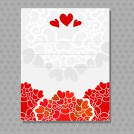 Valentine card for greetings
