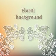 Floral background N889